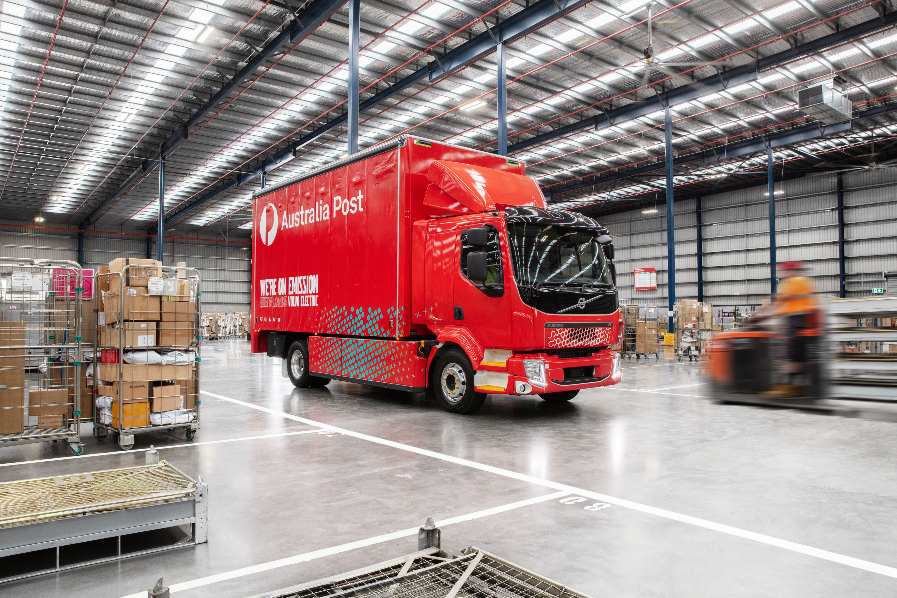 First Volvo Electric Goes into Service with Australia Post Volvo Trucks
